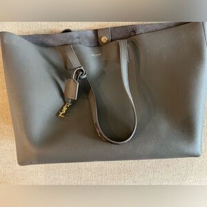 YSL Shopping St Laurent Tote Bag in Storm Color- Authenticated by Poshmark